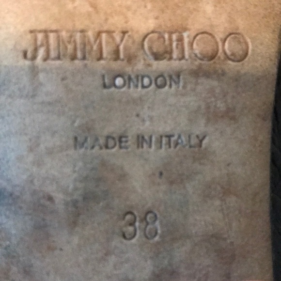 Authentic Jimmy Choo black leather boots - Picture 7 of 7